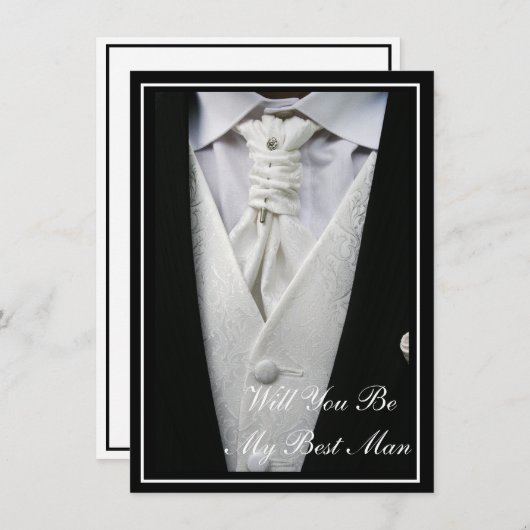 Uitnodiging Getuige (Voorkant / Achterkant)