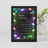 Uitnodiging Ggloed Holiday Party (Staand voorkant)