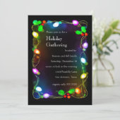 Uitnodiging Ggloed Holiday Party (Staand voorkant)