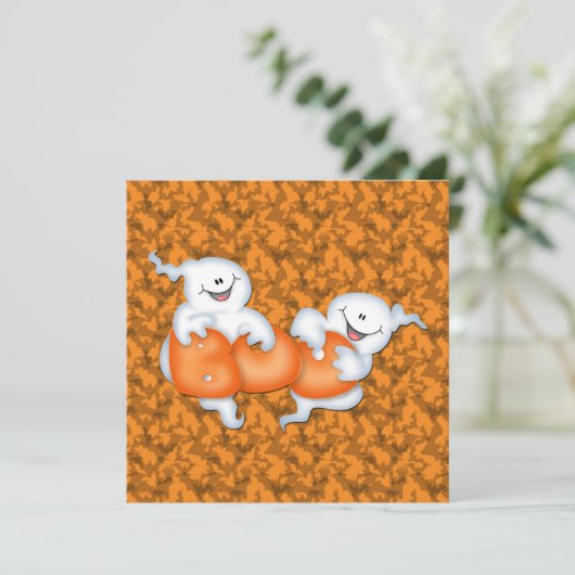 Uitnodiging Ghofinal Party (Staand voorkant)