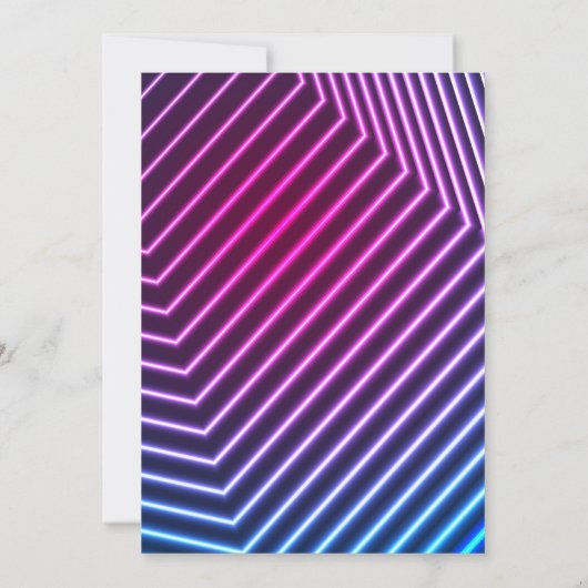 Uitnodiging Girl Bowling Party | Bowling Invitatio (Achterkant)