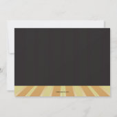 Uitnodiging Girls Dansparty (Achterkant)