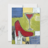 Uitnodiging Girls Night Party (Voorkant)