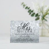 Uitnodiging - Glit Fab mevrouw Vrijgezellenfeest 2 (Staand voorkant)