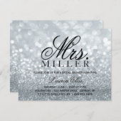 Uitnodiging - Glit Fab mevrouw Vrijgezellenfeest 2 (Voorkant / Achterkant)