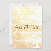 Uitnodiging Golden Traditions (Achterkant)