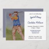 UITNODIGING GOLF FEESTJE (Voorkant / Achterkant)