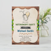 Uitnodiging Golf-partij (Staand voorkant)