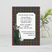 Uitnodiging Golfpartij van Hargis Pset Groom (Staand voorkant)