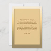 Uitnodiging gouden bruiloft (Achterkant)