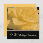 Uitnodiging Gouden Bruiloft (Voorkant / Achterkant)