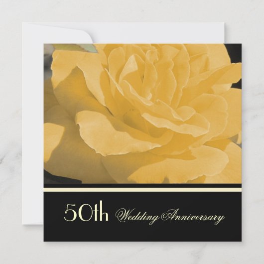 Uitnodiging Gouden Bruiloft (Voorkant)