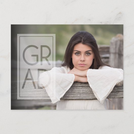 Uitnodiging GRAD Fotofeestje (Voorkant)