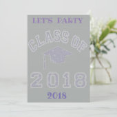 UITNODIGING GRADUATIE FEESTJE (Staand voorkant)