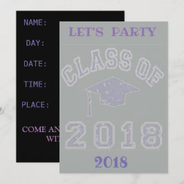 UITNODIGING GRADUATIE FEESTJE