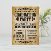 Uitnodiging  Graduation Party (Staand voorkant)
