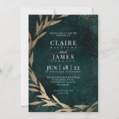 Uitnodiging GROEN EN GOLD (Voorkant)