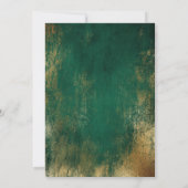 Uitnodiging Groen Goud Licht Jubileumfeest (Achterkant)