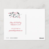 Uitnodiging Groene Rode Berries (Achterkant)