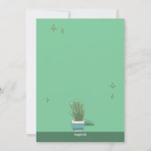 Uitnodiging Groene Vinger (Achterkant)