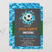 Uitnodiging groep voetbalgroep (Voorkant / Achterkant)