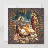 Uitnodiging, groet kaart (Voorkant)