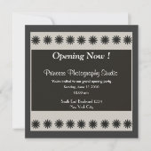 Uitnodiging grote openingspartij (Voorkant)