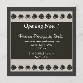 Uitnodiging grote openingspartij