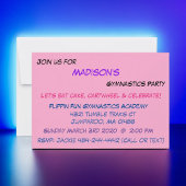 Uitnodiging Gymnastiekpartij