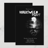 Uitnodiging Halloween (Voorkant / Achterkant)