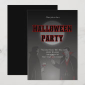 Uitnodiging Halloween (Voorkant / Achterkant)