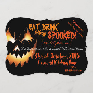 Uitnodiging Halloween Bash