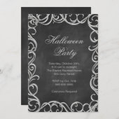 Uitnodiging  Halloween Costume Party (Voorkant / Achterkant)