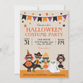 Uitnodiging  Halloween Costume Party (Voorkant)