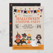 Uitnodiging Halloween Costume Party (Voorkant / Achterkant)