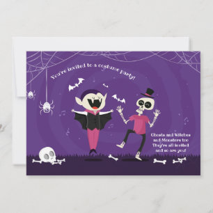 Uitnodiging Halloween Dansfeest