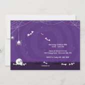 Uitnodiging Halloween Dansfeest (Achterkant)