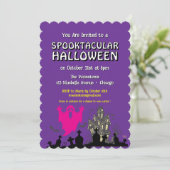 Uitnodiging: HALLOWEEN Spooktacular #2 Kaart (Staand voorkant)