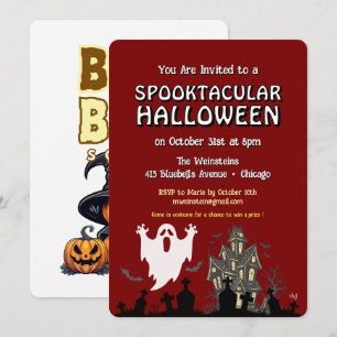 Uitnodiging: HALLOWEEN Spooktacular #4 Kaart