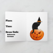 Uitnodiging Halloweenfeest (Binnen)