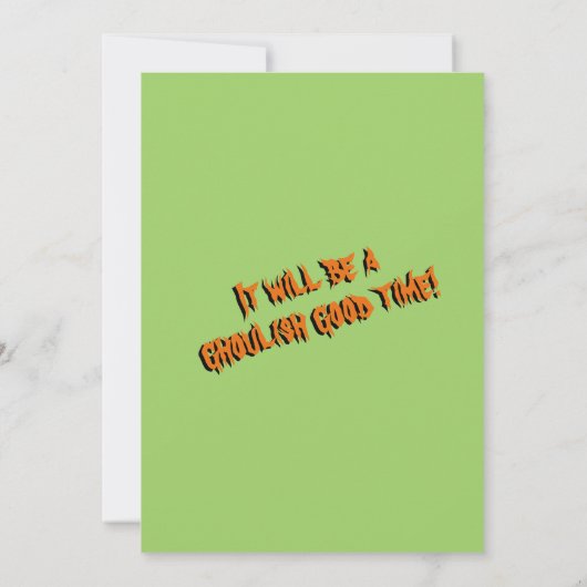 Uitnodiging Halloweenfeest (Achterkant)