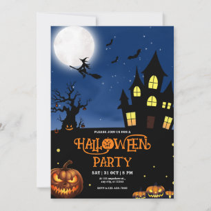 Uitnodiging Halloweenfeest, Halloween Kostuum Onde