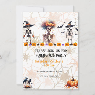 Uitnodiging Halloweenfeest – Spooktaculair Feest