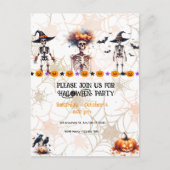 Uitnodiging Halloweenfeest – Spooktacular Feest (Voorkant)