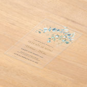 Uitnodiging Handaanzoek Acryl Eucalyptus (Laagn)