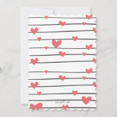 Uitnodiging 'Hearts Galore' (Achterkant)