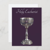 Uitnodiging Heilige Eucharistie (Voorkant / Achterkant)