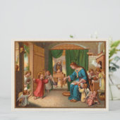 Uitnodiging Heilige Familie Keuken (Staand voorkant)