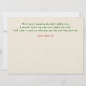 Uitnodiging Heilige Familie Keuken (Achterkant)