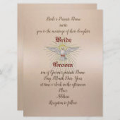 Uitnodiging Heilige Geest Huwelijk (Voorkant / Achterkant)